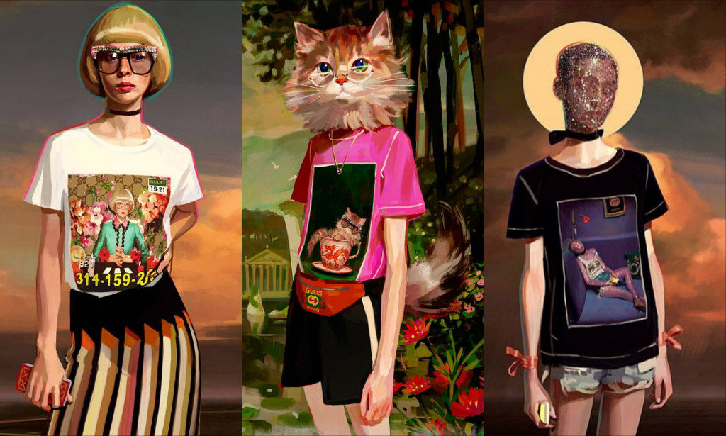 The Artist Illustrating Fantastical Worlds for Gucci