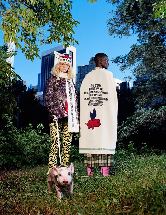 Gucci's Brilliant Year of the Pig Collection Campaign